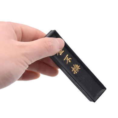 Chinese Traditional Calligraphy Ink Stick Painting Drawing Black Color Ink Stick Hukaiwen
