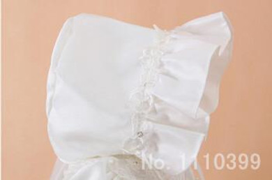 Girl Dress Baby Girl Christening Party Dress+Headband Princess Infant Wedding Dress Flower Girl Dresses toddler girl clothing