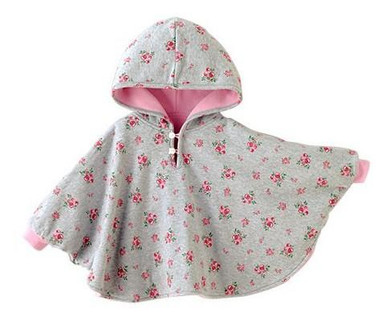 Free shipping England style Baby Cloak Two-sided wear 3 color Baby cape High quality infant baby outerwear 00068
