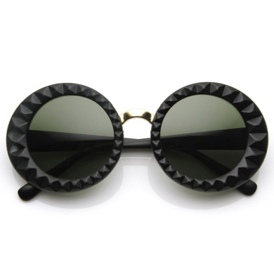 Designer Fashion Round Circle Women's Sunglasses