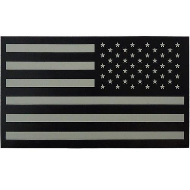 Desert Infrared U.S. Flag Patch - Reverse