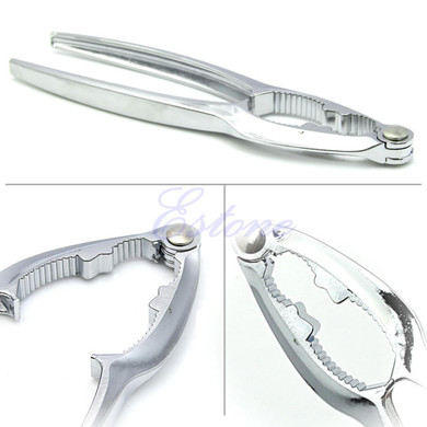 NEW Zinc Alloy Quick Walnut Cracker Nutcracker Sheller Nut Opener Kitchen Tool