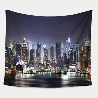 New York Skyline Tapestry New York Skyline Tapestry