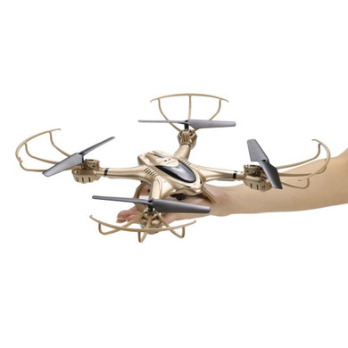 New X-Series 2.4Ghz 6-axis Gyro Quadcopter RC Drone Wireless and HD Video Real-time WiFi FPV Camera Gold