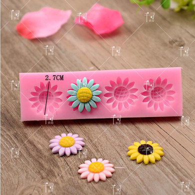 1PCS Beautiful Flowers silicone mold fondant mold cake decorating tools chocolate gumpaste mold