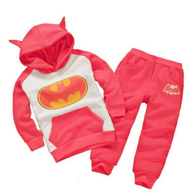 Boys Sport Suit Autumn Winter Girls Clothes Sets 2017 Batman Children Clothing Sets Tracksuit Costume For Kids Baby Girl Clothes