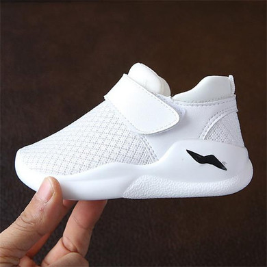 Boys Shoes Casual Children Shoes Autumn Breathable Mesh Fashion Lightning Kids Sneakers For Boys Girls Shoes Size 21-30