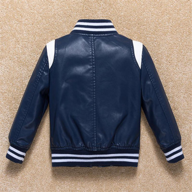 Boys Jacket 2017 Autumn Leather jacket Boys Outwear For Children Brand Kids Coats Boys Baseball Sweatershirt Baby Boy Clothes