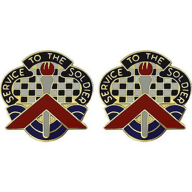 18th Personnel Services Battalion Unit Crest (Service to the Soldier)