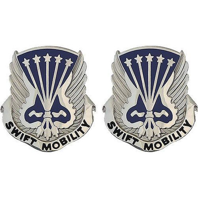 18th Aviation Battalion Unit Crest (Swift Mobility)
