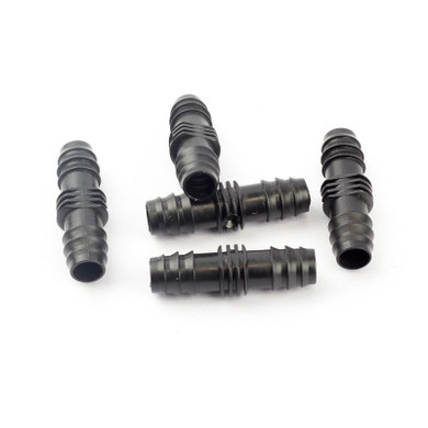 18pcs NuoNuoWell DN16mm Straight Connector Barbed Garden Irrigation Hose Greenhouse Watering Drip System Fits Veg Plots fittings