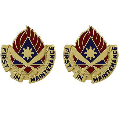 189th Support Battalion Unit Crest (First in Maintenance)