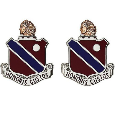 189th Regiment Unit Crest (Honoris Custos)
