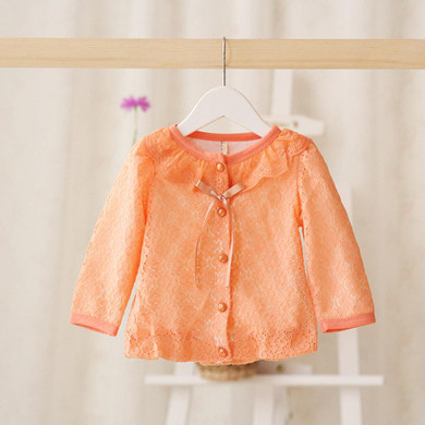 2017 Baby Girls Clothing Autumn and Spring Style New Fashion Children Outerwear Long Sleeve Girls Baby Cotton Clothes Coats