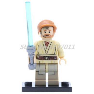 Single Sale Star Wars PG677 Master Mace Windu with Lightsaber Mini Dolls Assemble Building Blocks Toys For Kids Gift