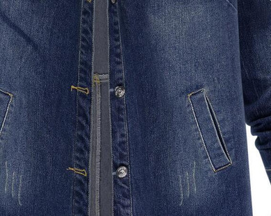 Denim Trench Coat For Women 2017 Spring New Style Casual Long Coats Single Breasted Double Pockets Women Basic Coats