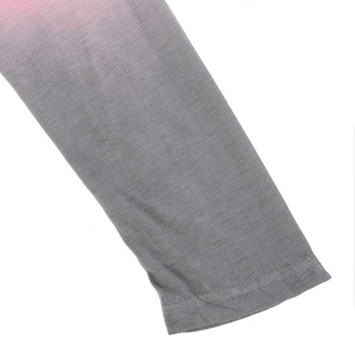 2018 Autumn Women Gradient T-Shirt Ladies Casual O-neck Long Sleeve Cotton Tops Tees Loose T shirts Blusas Plus Size 6XL