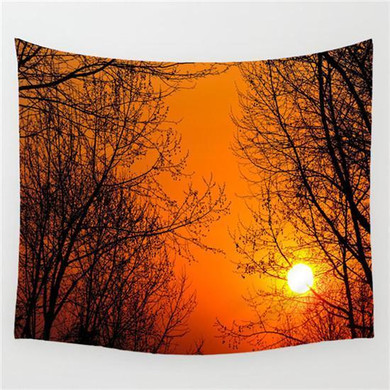 Autumn Sunrise Tapestry