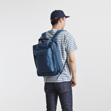 Voyager Backpack in Marine