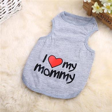 2017 Cute Pet Dog Clothes Spring T-shirt Soft Dogs Clothes Pet Cat Clothing Summer Cotton Shirt Casual Coats For Small Pet S-XXL