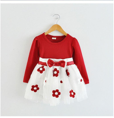 Autumn Girl Dress Flower Princess Baby Girl 1 Year Birthday Dress Girl Infant Party Dress For Newborn Toddler Girl Clothing
