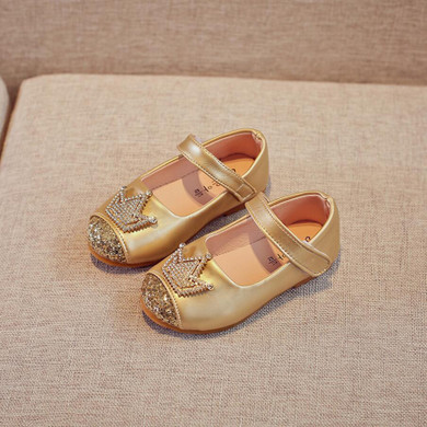 Autumn Children Princess Flat Shoes Children Dress Girls Princess Single Shoes Kids Leather Shoes Tenis Infantil