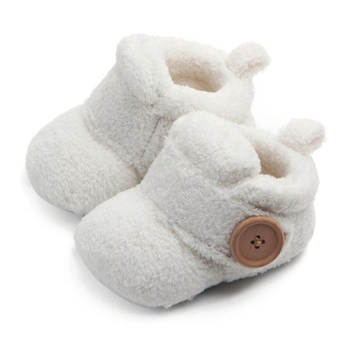 2018 Winter Toddler baby First Walkers shoes Round Toe Flats Soft Slippers Shoes Leopard Print Baby Boys Girls Shoes