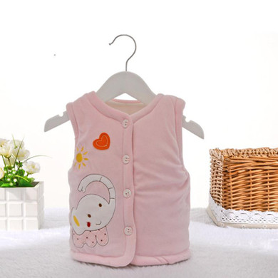 2018 Unisex Baby Boys and Girls Vests High Quality Kids Winter Waistcoat Cotton Warm Kids Vest Children's Outerwear Freeshipping