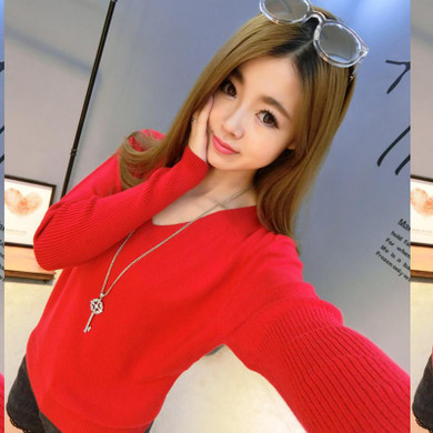 2018 spring autumn cashmere sweaters women fashion sexy v-neck sweater loose wool sweater batwing sleeve plus size pullover