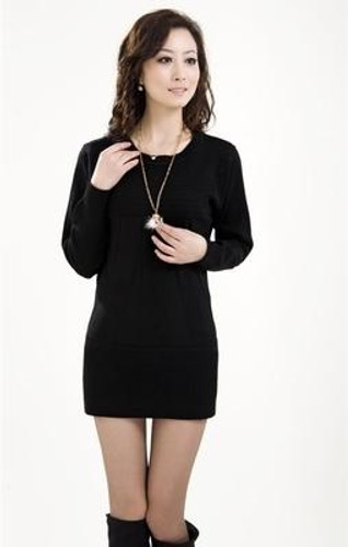 2018 Spring and winter middle - aged women sweater bottoming shirt middle - aged sweater large size loose mothers coat