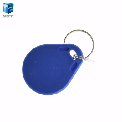 Free Shipping 100pcs/lot 13.56MHz RFID Key Tags Keyfobs Token NFC TAG Keychain