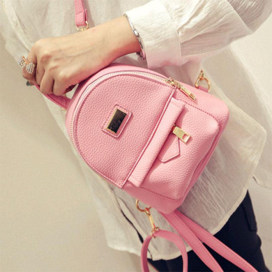 LEFTSIDE 2017 Women's PU Leather Small Backpack Children Bags Backpacks Mini Bag Women Back Pack Backpacks For Teenage Girls