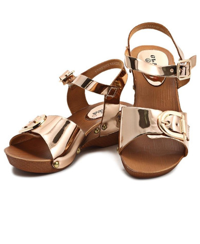 Girls Clogs - Rose Gold