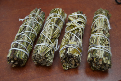 "California Yerba Santa" Sage Smudge Bundle