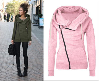 Autumn Winter Warm Women Casual Outwear Hoody Hoodie Hooded Pullover Sweatshirt Jumper Coat Top C0141