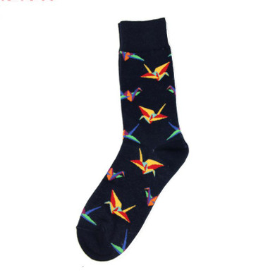 2018 Classic Happy Socks Brand Hit Color European American Personality Women Men Funny Socks Jacquard Short Cotton Male Socks