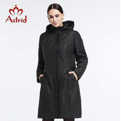 Astrid New 2018 Warm Women Winter Jacket Solid Color long Coat Fashion Slim Wadded Thick Parka Female top brand quality AM-1500