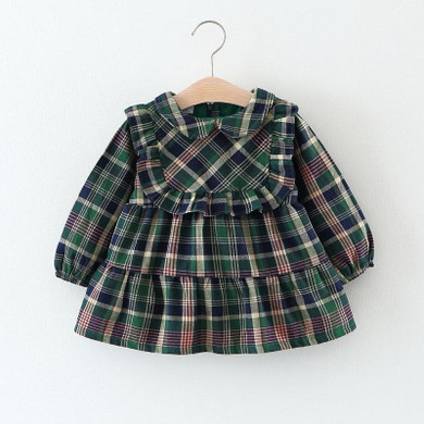Girls Plaid Dress Princess Ruffles Dress Autumn 2017 New Kids Puff Sleeve Dresses Girls Clothes Baby Christmas Children Vestidos Girls Plaid Dress Princess Ruffles Dress Autumn 2017 New Kids Puff Sleeve Dresses Girls Clothes Baby Christmas Children Vestidos