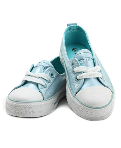 Girls Pearl Sneakers - Blue