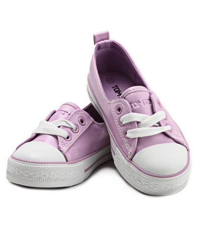 Girls Pearl Sneakers - Purple