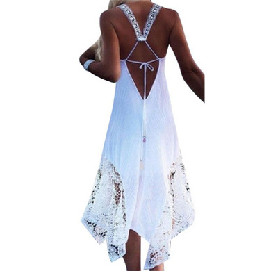 Laamei Backless Dress Women Club Party Plus Size 5XL Sundress Elegant Lady Vestidos Long Dress Summer Beach Strap Bandage Dress Laamei Backless Dress Women Club Party Plus Size 5XL Sundress Elegant Lady Vestidos Long Dress Summer Beach Strap Bandage Dress