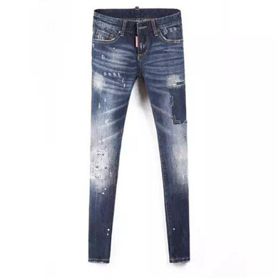 2016 Autumn New Design Jeans with Mid waist Pencil Pants Denim Jeans for Women Hole Vintage jeans woman Skinny Stretch Jean