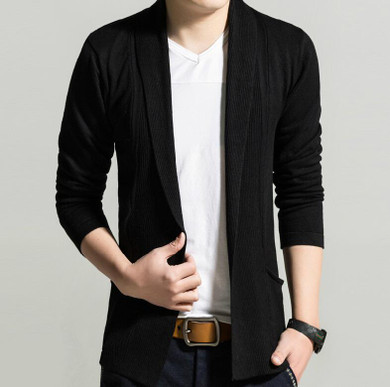 2016 autumn men fashion cardigans sweaters young men casual slim cardigans sweaters coat