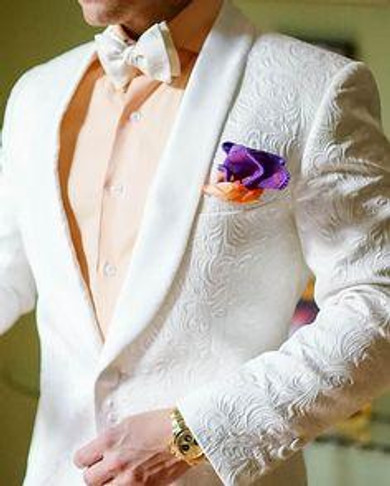 2017 Brand Royal Blue Mens Floral Blazer Designs Mens Paisley Blazer Slim Fit Suit Jacket Men Wedding Tuxedos Fashion Male Suits
