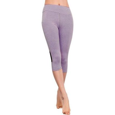 2017 Brand New Women Leggings Capris Fitness Legging High Elastic Slim Pants Stretch Workout Pants