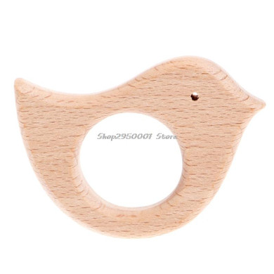 2017 Baby Teether Teething Chew Toys Shower Gift Handmade Natural Wooden Bird Pendant AUG29_20 2017 Baby Teether Teething Chew Toys Shower Gift Handmade Natural Wooden Bird Pendant AUG29_20