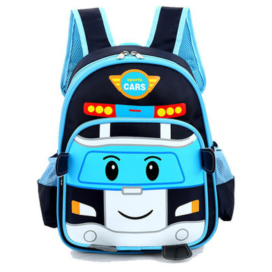 Kindergarten School Bags for Boys Cartoon Cars Children Backpacks Girls Schoolbag Nylon Kids Satchel Preschool Backpack Gifts