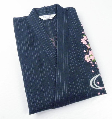 Kimono Pajamas For Men Sleepwear 100% Cotton Woven Cotton Cloth Robe Kimono Lounge Sleep Pajamas Set