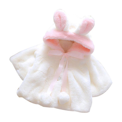 ARLONEET Coat Baby Clothes Infant Girls Fur Winter Warm Coat Cloak Jacket Thick Warm Clothes E30 Jan15