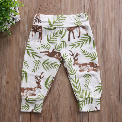 Baby Clothing Newborn Infant Baby Boy Girls Bottoms Harem Pants Leggings Pants Elastic Waist Pants